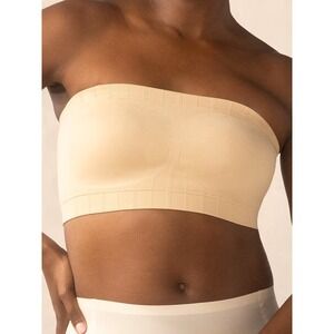 Truekind Convertible Strapless Bandeau Bra‎ Chai XL NWT